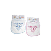 Boutique Baby Bib "Thank Heaven for Little Boys/Girls"